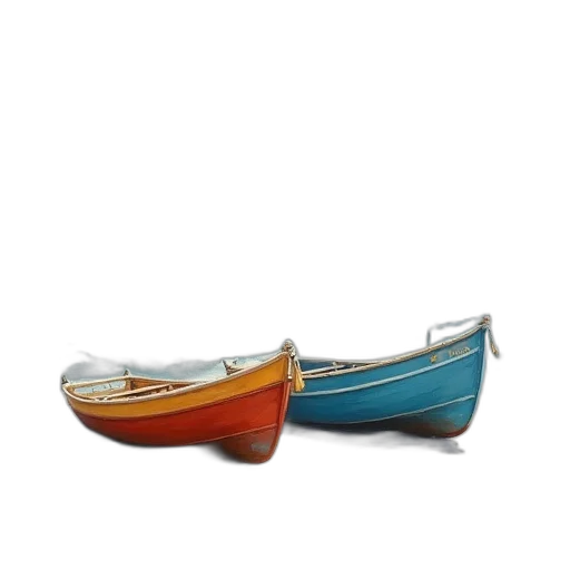 shoes, 3d render, photorealistic, boats transparent PNG cut-out