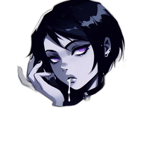mask, face, jewelry, creature, pixel art, concept art, fantasy art, vaporwave transparent PNG cut-out