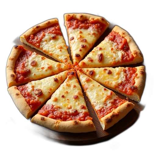 food, weapon, face, umbrella, 3d render, photorealistic, whole, pizza transparent PNG cut-out