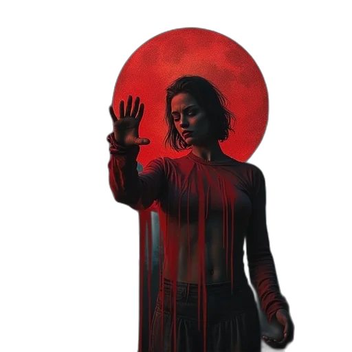 dress, creature, concept art, comic book art transparent PNG cut-out