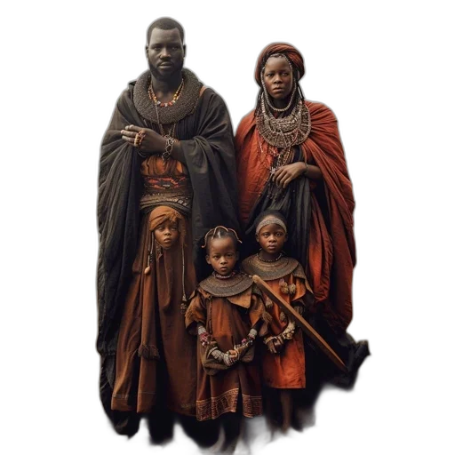 crown, concept art, fantasy art, photorealistic, oil painting, earth tones, dark, family transparent PNG cut-out