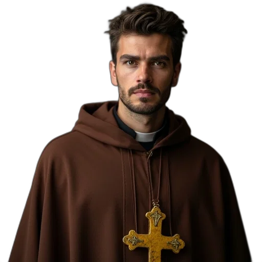 jacket, staff, man, wearing transparent PNG cut-out