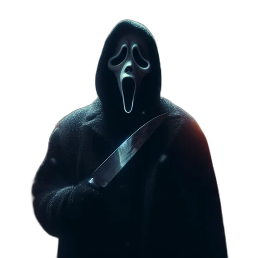 mask, face, staff, creature, concept art, 3d render, comic book art, fantasy art transparent PNG cut-out