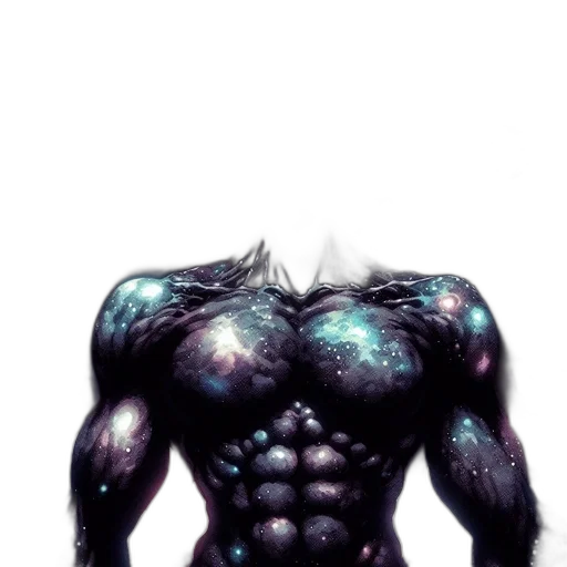 creature, robot, animal, hair, concept art, comic book art, 3d render, cyberpunk transparent PNG cut-out