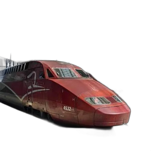 car, weapon, 3d render, concept art, red, high-speed, train, number transparent PNG cut-out