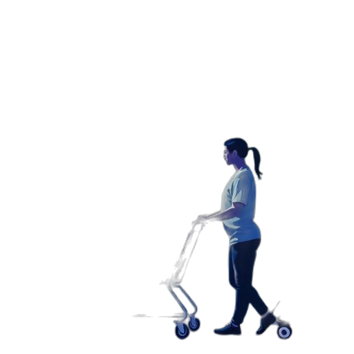 staff, robot, umbrella, furniture, concept art, 3d render, pixel art, vaporwave transparent PNG cut-out