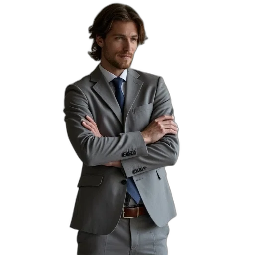 staff, jacket, photorealistic, concept art transparent PNG cut-out