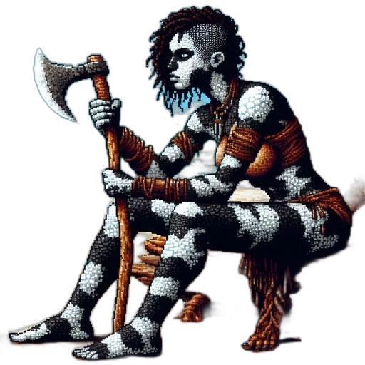 staff, animal, sword, weapon, concept art, pixel art, fantasy art, comic book art transparent PNG cut-out