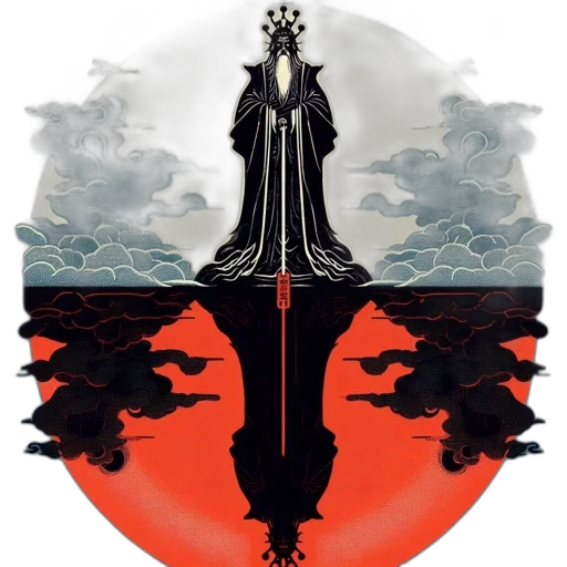 crown, dragon, sword, staff, concept art, pixel art, fantasy art, comic book art transparent PNG cut-out