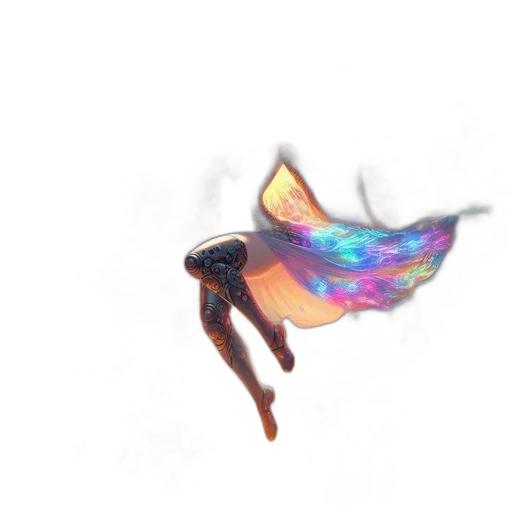 dragon, creature, umbrella, mask, concept art, watercolor, fantasy art, 3d render transparent PNG cut-out
