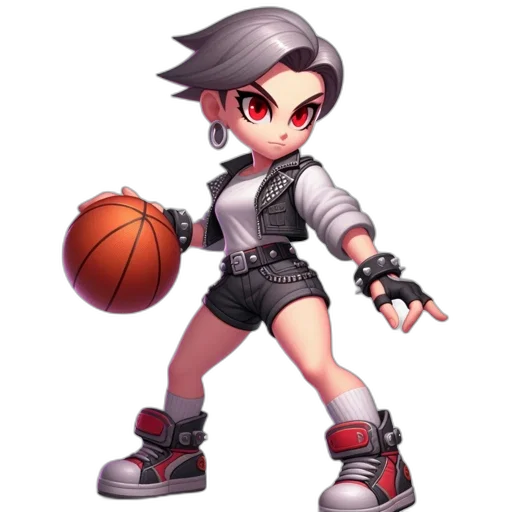 pixel art, concept art, 3d render, cartoon, animated, character, unique, features transparent PNG cut-out