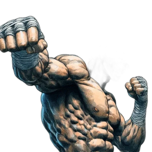 weapon, animal, robot, comic book art, concept art, 3d render, photorealistic, intensely transparent PNG cut-out
