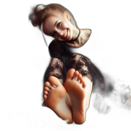 shoes, face, creature, dress, photorealistic, concept art, fantasy art, watercolor transparent PNG cut-out