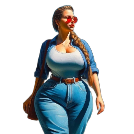 dress, jacket, jewelry, face, concept art, 3d render, photorealistic, pixel art transparent PNG cut-out