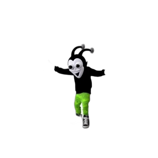 animal, mask, creature, staff, 3d render, pixel art, concept art, cartoon transparent PNG cut-out