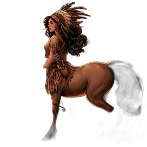 hair, animal, creature, fantasy art, concept art, pixel art, photorealistic, earth tones transparent PNG cut-out