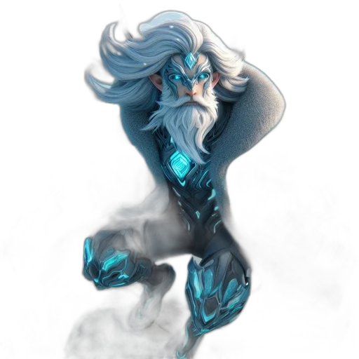 dragon, creature, hair, mask, concept art, fantasy art, pixel art, anime transparent PNG cut-out