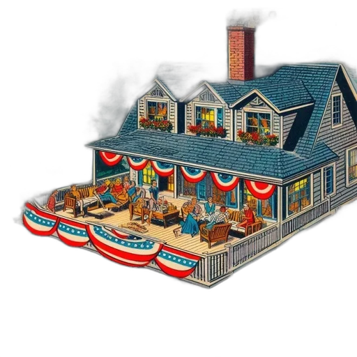 furniture, 3d render, concept art, photorealistic, lively, seaside, scene, shows transparent PNG cut-out