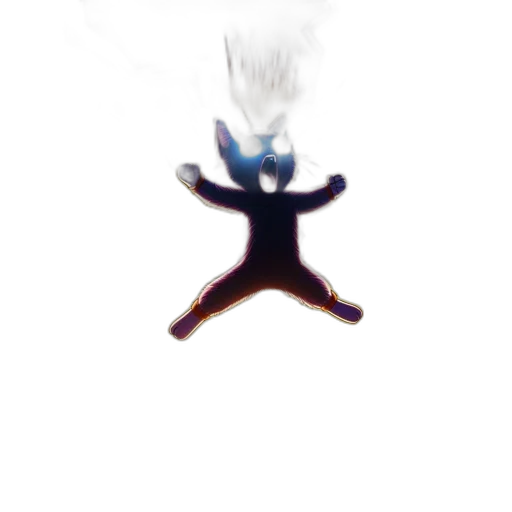 creature, robot, dragon, mask, concept art, pixel art, 3d render, anime transparent PNG cut-out