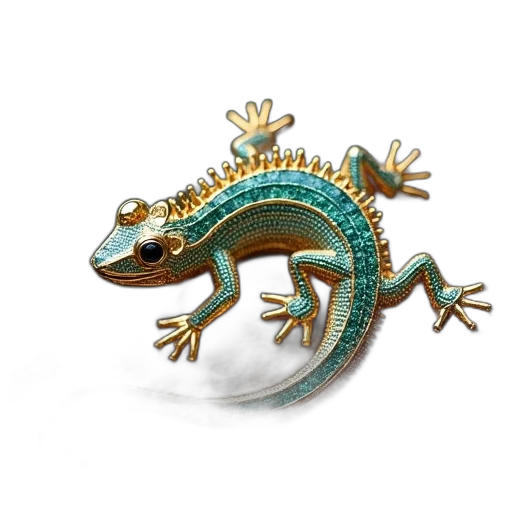 dragon, jewelry, animal, staff transparent PNG cut-out