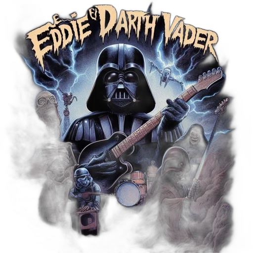 comic book art, concept art, darth, vader, along, iconic, star, wars transparent PNG cut-out