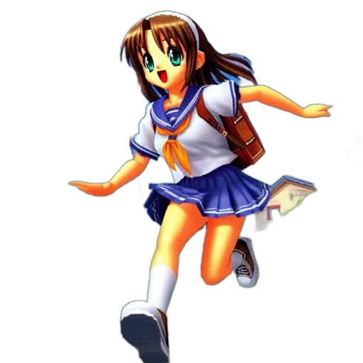 staff, dress, robot, 3d render, anime, pixel art, concept art, blue transparent PNG cut-out