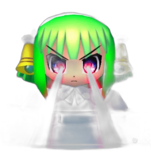 robot, weapon, face, 3d render, concept art, pixel art, photorealistic, green transparent PNG cut-out