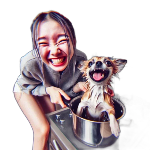 creature, animal, food, oil painting, photorealistic, concept art, watercolor, joyful transparent PNG cut-out