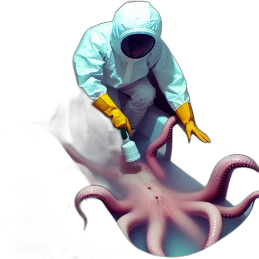 creature, animal, staff, concept art, 3d render, photorealistic, underwater, person transparent PNG cut-out