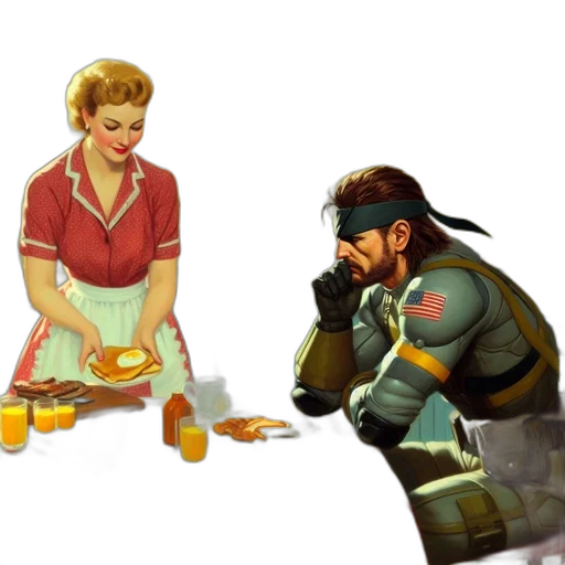 food, robot, weapon, concept art, pixel art, comic book art, fantasy art, fire transparent PNG cut-out