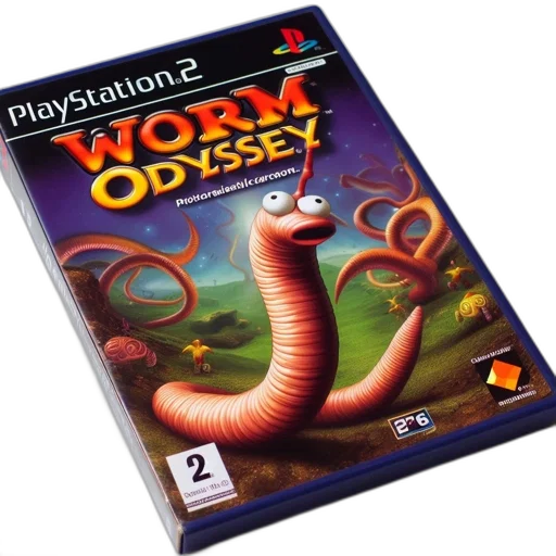 game, case, worm, odyssey, playstation, title, protoartefact, sony transparent PNG cut-out