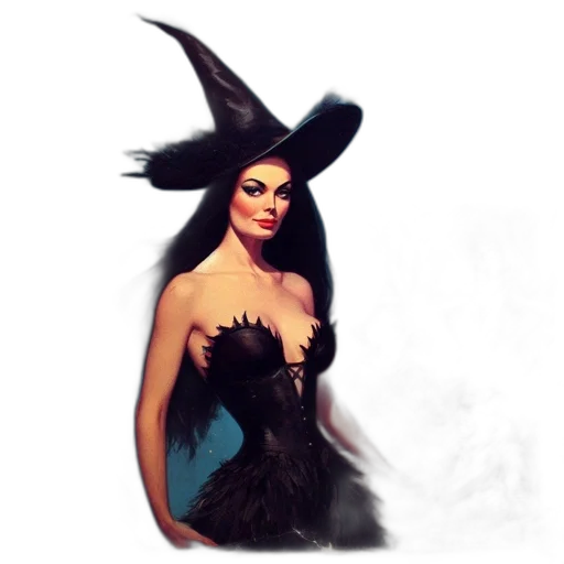 dress, hat, fantasy art, concept art, pixel art, photorealistic, dark, cover transparent PNG cut-out