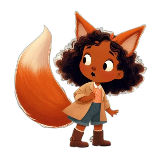 staff, animal, concept art, cartoon, fantasy art, watercolor, animated, character transparent PNG cut-out