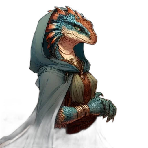 dragon, creature, staff, animal, fantasy art, concept art, photorealistic, 3d render transparent PNG cut-out