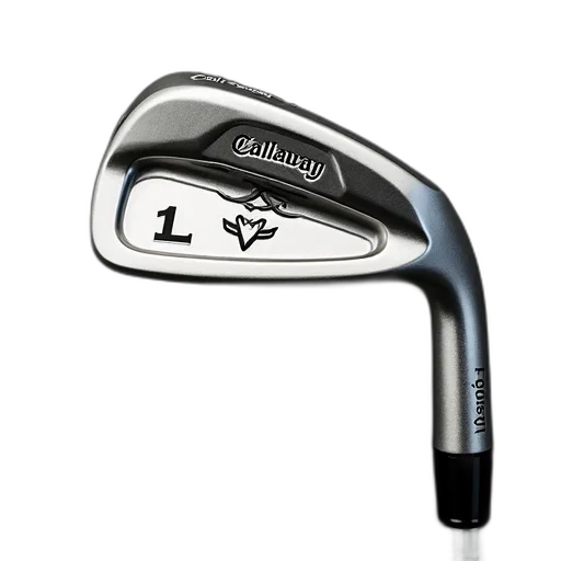 close-up, golf, club, head, brand, name, callaway, engraved transparent PNG cut-out