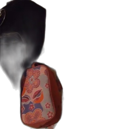 shoes, mask, bottle, jacket, 3d render, concept art, photorealistic, floral-patterned transparent PNG cut-out
