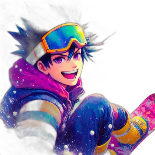 hat, face, staff, concept art, anime, cartoon, fantasy art, snow transparent PNG cut-out