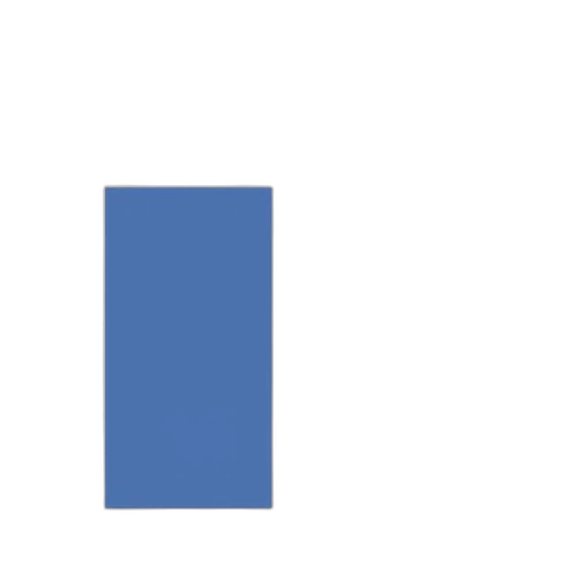 blue, bar, chart, titled transparent PNG cut-out