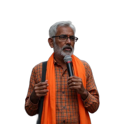 staff, bjp, activist, seen transparent PNG cut-out