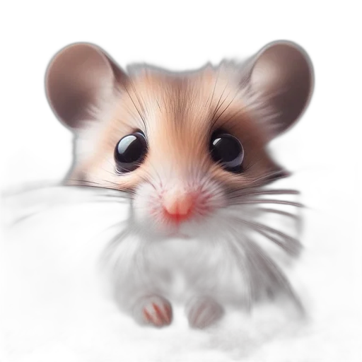animal, creature, face, photorealistic, oil painting, watercolor, concept art, close-up transparent PNG cut-out