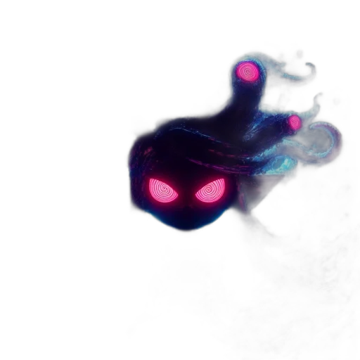 mask, robot, weapon, creature, concept art, pixel art, 3d render, watercolor transparent PNG cut-out