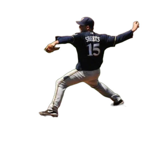 baseball, player, name, sheets, his, jersey, pitching, ball transparent PNG cut-out