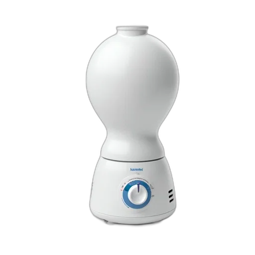 robot, staff, 3d render, white, medel, family, humidifier, blue transparent PNG cut-out