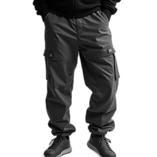 jacket, staff, face, 3d render transparent PNG cut-out