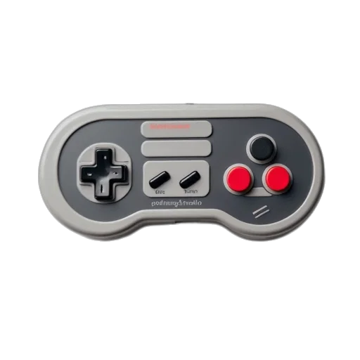 weapon, 3d render, pixel art, concept art, miniature, nintendo, game, controller transparent PNG cut-out
