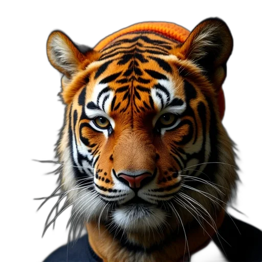 animal, creature, face, photorealistic transparent PNG cut-out