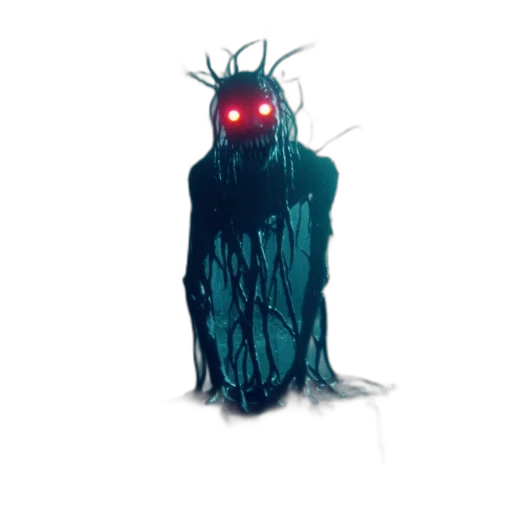 creature, robot, staff, mask, concept art, pixel art, 3d render, fantasy art transparent PNG cut-out