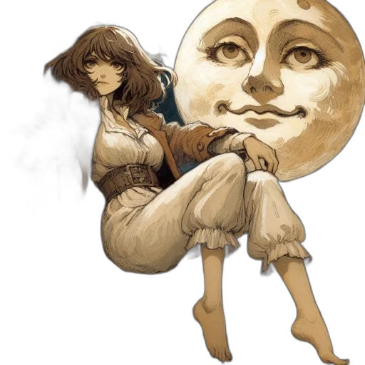 mask, face, staff, concept art, fantasy art, comic book art, watercolor, earth tones transparent PNG cut-out