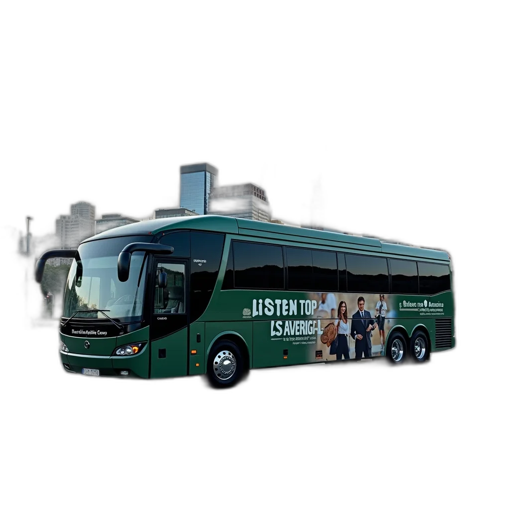 staff, car, 3d render, photorealistic, concept art, modern, black, tour transparent PNG cut-out