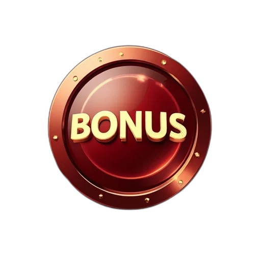 3d render, bonus, button, play transparent PNG cut-out
